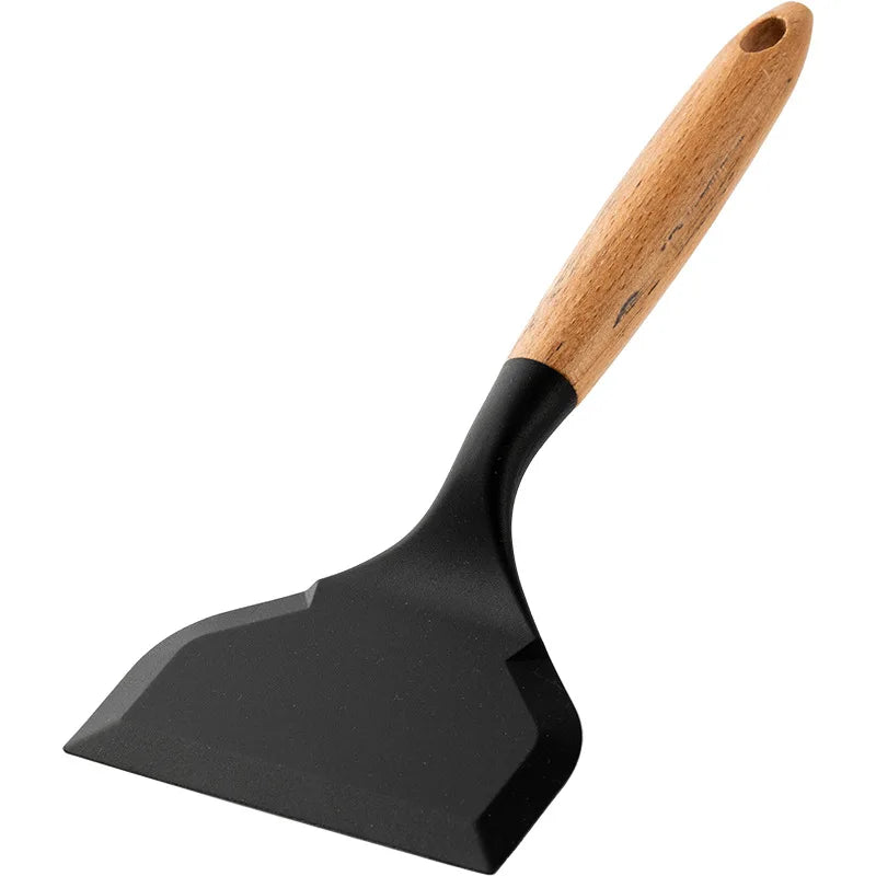 Nonstick Silicone Spatula For Omelettes Fried Eggs Pancakes Wide Mouth Kitchen Accessories Cooking  3