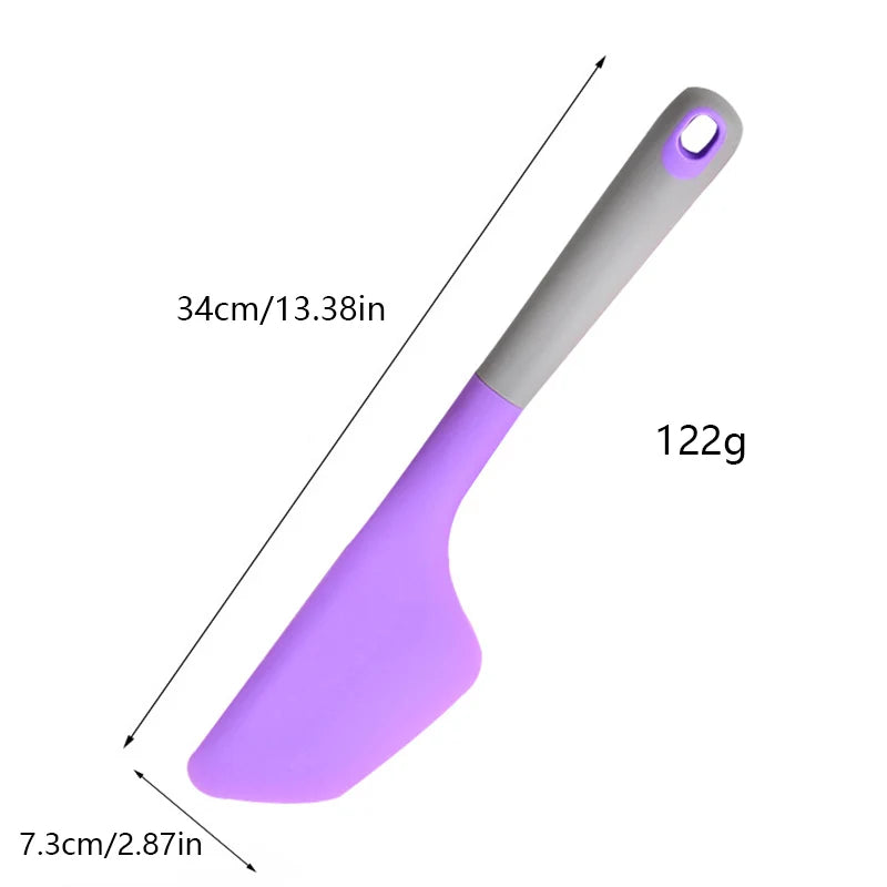 Large Baking Spatula NonStick Cream Butter Spatula Heat Resistant Cookie Chocolate Pastry Scraper K 7