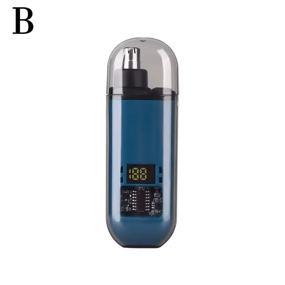 Mini USB Rechargeable Nose  Ear Hair Trimmer  Portable Grooming Tool For Men  Safe Precise TravelRe