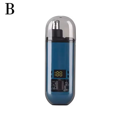 Mini USB Rechargeable Nose  Ear Hair Trimmer  Portable Grooming Tool For Men  Safe Precise TravelRe
