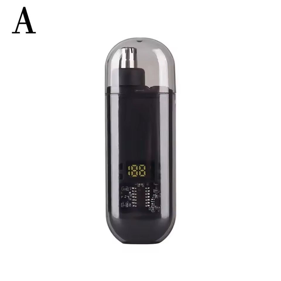 Mini USB Rechargeable Nose  Ear Hair Trimmer  Portable Grooming Tool For Men  Safe Precise TravelRe