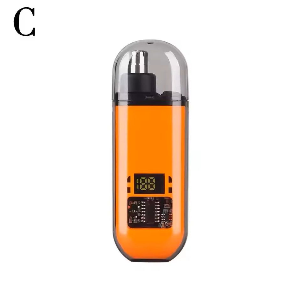 Mini USB Rechargeable Nose  Ear Hair Trimmer  Portable Grooming Tool For Men  Safe Precise TravelRe