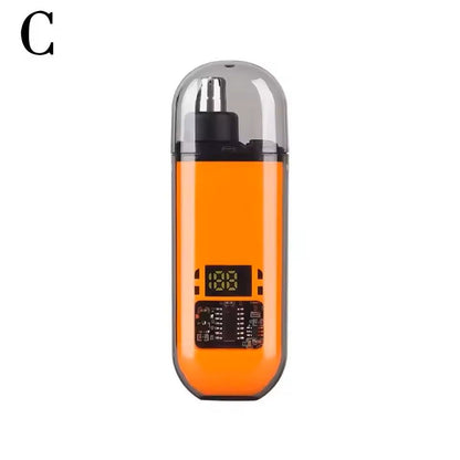 Mini USB Rechargeable Nose  Ear Hair Trimmer  Portable Grooming Tool For Men  Safe Precise TravelRe