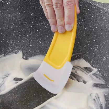 12Pcs Silicone Cleaning Spatula Kitchen Washing Scraper Cake Baking Scrapers Pot Dishes Cleaning To 2
