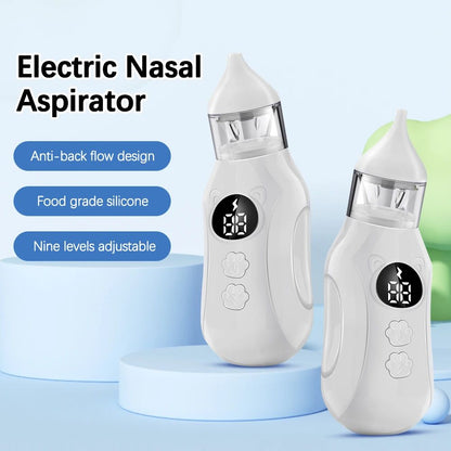 Electric Nose Cleaner Newborn Baby Speed Baby Nasal Aspirator Booger Mucus Sucker For Infant With L
