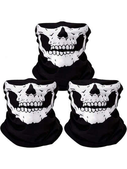 Ultimate Skull Mask, Seamless Balaclava for Sports, Breathable Mask Headwear Scarf, Lightweight Outdoor Hat