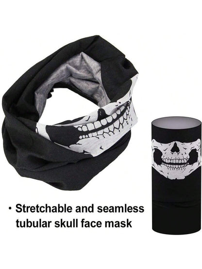 Ultimate Skull Mask Seamless Balaclava For Sports Breathable Mask Headwear Scarf Lightweight Outdoo 1