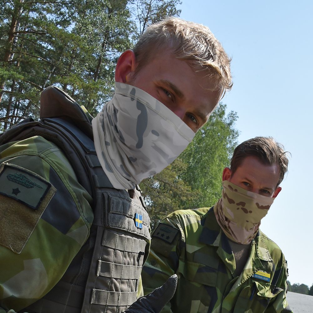 Men's Breathable Neck Gaiter Scarf, Camo Tactical Face Mask for Running Hiking Skiing Sports, Bicycle