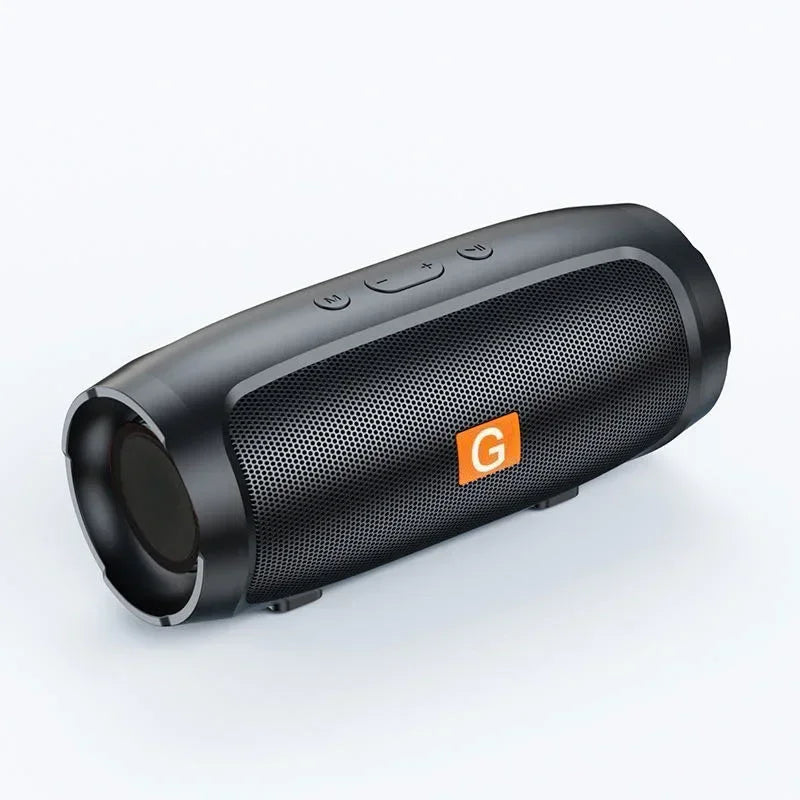 Portable Bluetooth Subwoofer Speaker, Waterproof Wireless Sound Box with FM Radio