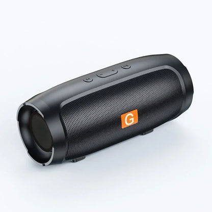 Portable Bluetooth Subwoofer Speaker, Waterproof Wireless Sound Box with FM Radio