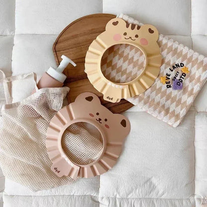 Safe Adjustable Shampoo Cap For Babies Soft Bathing Cap Hat Shower Protection For Kids Wash Hair Sh 3