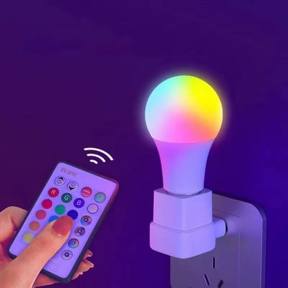 Remote Control Smart Lamp LED Multicolor RGB Bulb Dimmable Light