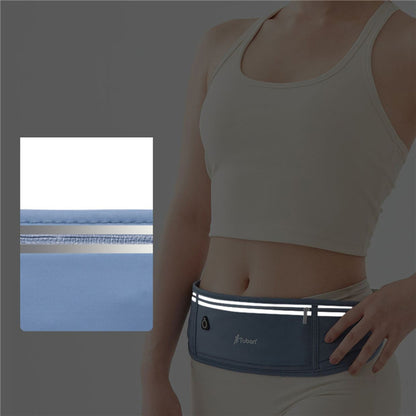 Waterproof Invisible Waist Pack, Sports Running Waist Bag, Hidden Fitness Bag for Men and Women