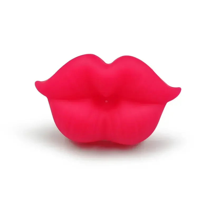 Baby Teether Silicone Funny Mustache Pacifier With Red Lips Orthodontic Nipple BPA Free 1
