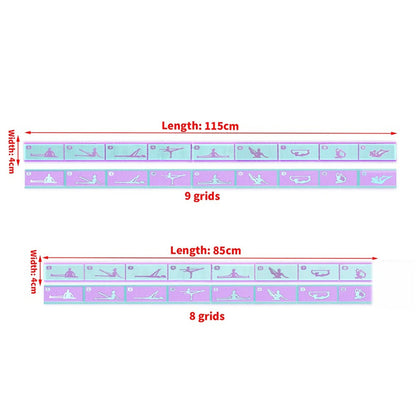 MultiFunctional Elastic Yoga Resistance Band Fitness Stretching Belt For Pilates Dance And Exercise 1