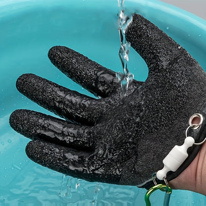 Heavy-Duty Release Anti-slip Waterproof Gear, Ultimate Fishing Catching Gloves Magnet for Secure Hook Removal