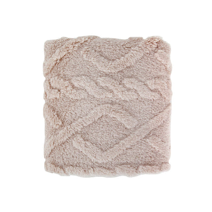 Children's Swaddle Blanket Winter Coral Velvet Soft Plush Quilt for Baby