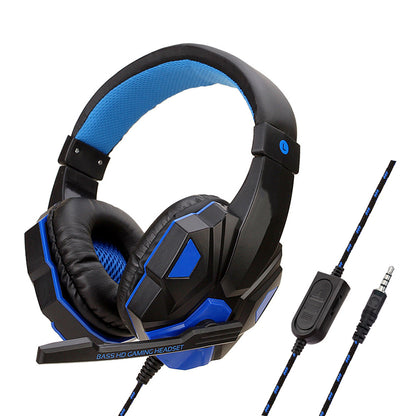 Wired Gaming Headset Smartphone Adjustable Noise Cancelling Microphone 7