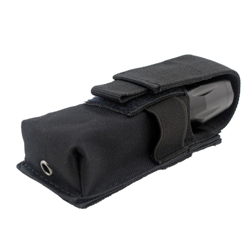 Duty-Ready Outdoor Hunting Waist Bag, Tactical Molle Flashlight Pouch, Magazine Single Mag Bag, Universal Torch Holder