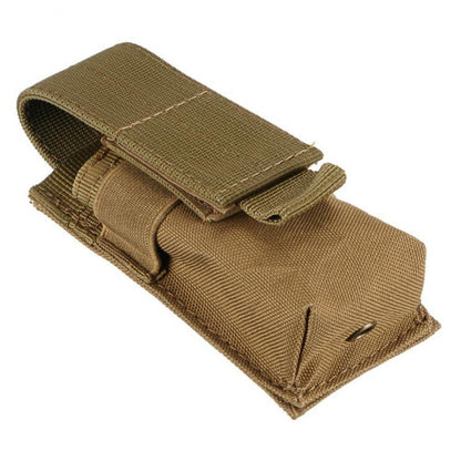 Duty-Ready Outdoor Hunting Waist Bag, Tactical Molle Flashlight Pouch, Magazine Single Mag Bag, Universal Torch Holder