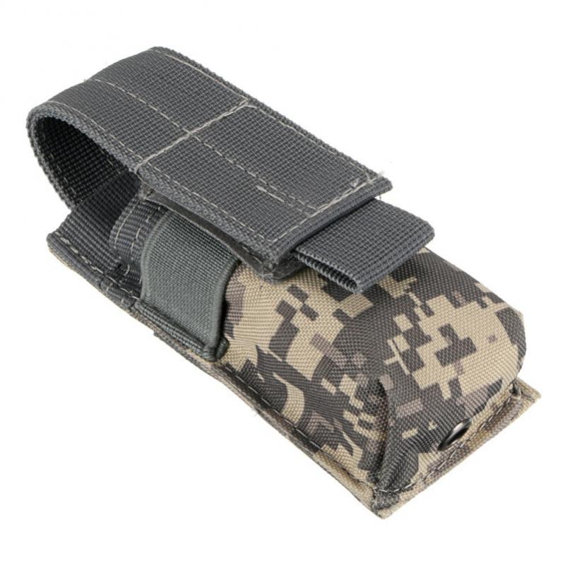Duty-Ready Outdoor Hunting Waist Bag, Tactical Molle Flashlight Pouch, Magazine Single Mag Bag, Universal Torch Holder