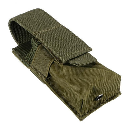Duty-Ready Outdoor Hunting Waist Bag, Tactical Molle Flashlight Pouch, Magazine Single Mag Bag, Universal Torch Holder