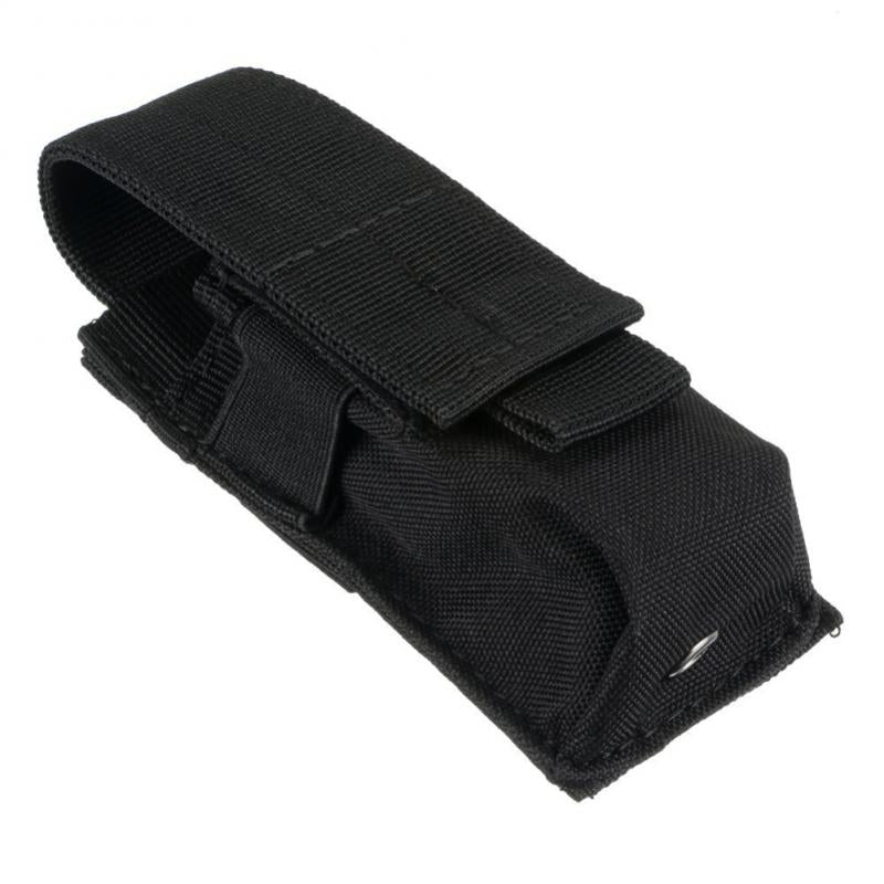 Duty-Ready Outdoor Hunting Waist Bag, Tactical Molle Flashlight Pouch, Magazine Single Mag Bag, Universal Torch Holder