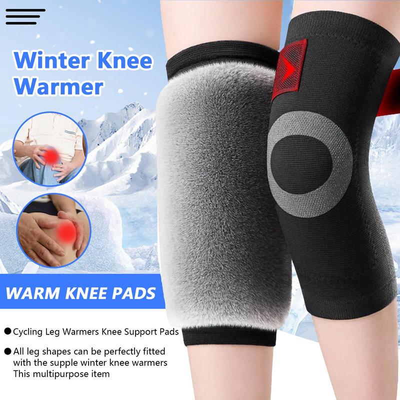 FurLike Fabric Knee Covers For Leg Warmer Premium Winter Warm Knee Sleeves Soft Comfortable Adjusta 1