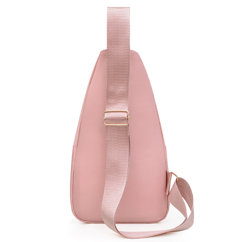 Travel Backpack For Men And Women Multi Color Slanted Fabric Neutral Style Nylon Material Bag 1