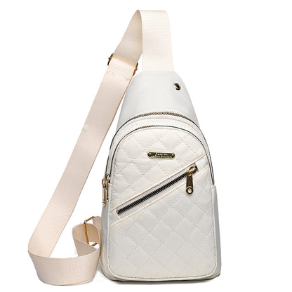 Travel Backpack For Men And Women Multi Color Slanted Fabric Neutral Style Nylon Material Bag 7