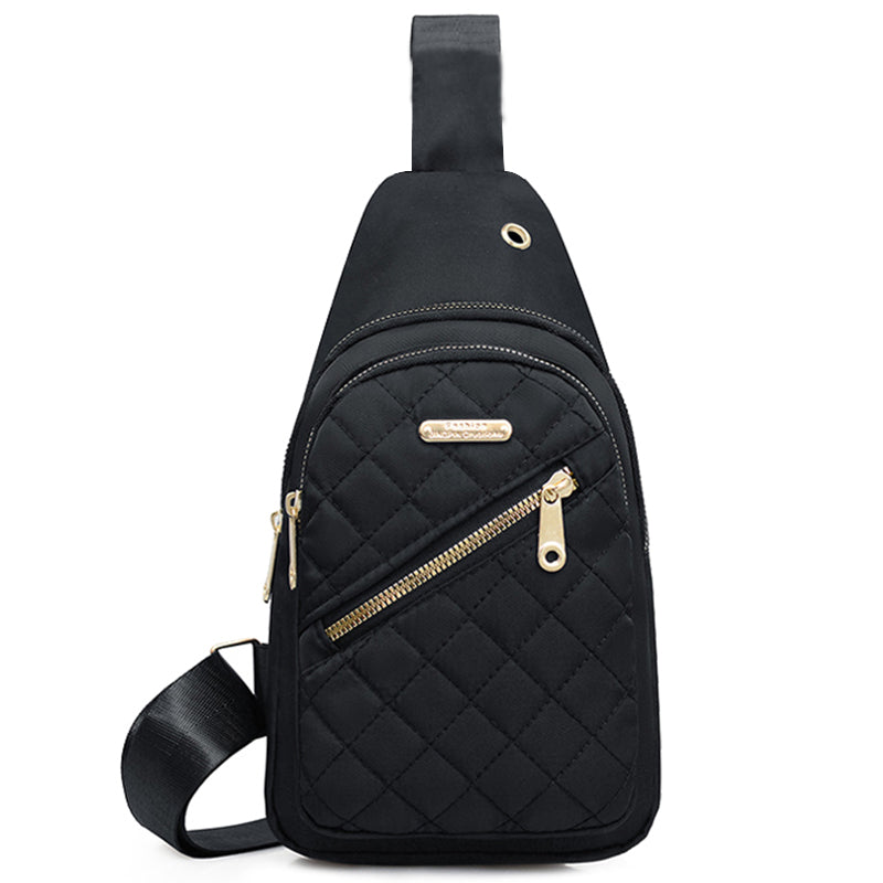 Travel Backpack For Men And Women Multi Color Slanted Fabric Neutral Style Nylon Material Bag 10