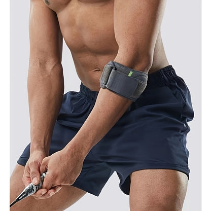 Adjustable Basketball Tennis Elbow Support Effective Pain Syndrome Epicondylitis Brace Golfers Stra