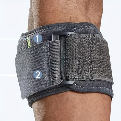 Adjustable Basketball Tennis Elbow Support Effective Pain Syndrome Epicondylitis Brace Golfers Stra