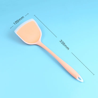 Silicone Kitchen Ware Nonstick Set Cooking Spatula Fish Frying Tools Scoop  Shovel 2
