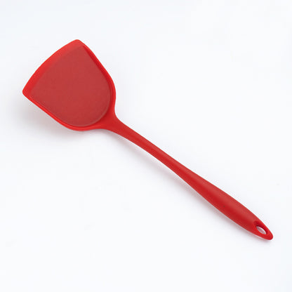 Silicone Kitchen Ware Nonstick Set Cooking Spatula Fish Frying Tools Scoop  Shovel 4