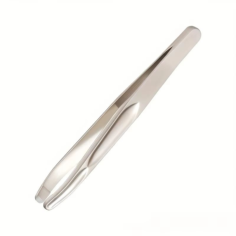 Premium RoundHead Precision Tweezers For Eyebrow  Facial Hair Removal 2