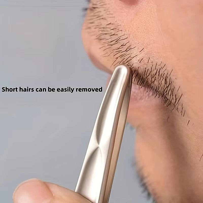 Premium RoundHead Precision Tweezers For Eyebrow  Facial Hair Removal 3
