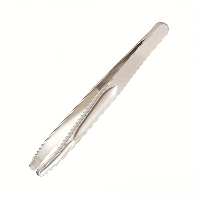 Premium RoundHead Precision Tweezers For Eyebrow  Facial Hair Removal 6
