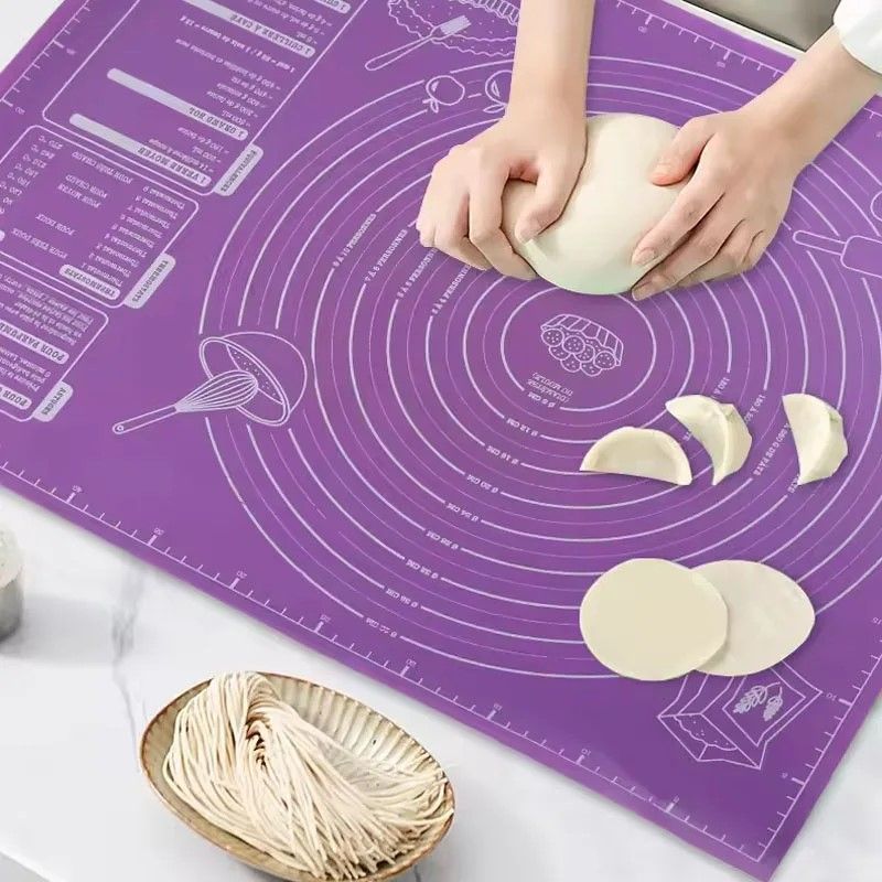 Premium Silicone Pastry  Baking Mat NonStick Dough Rolling Mat With Measurements  Guide 2
