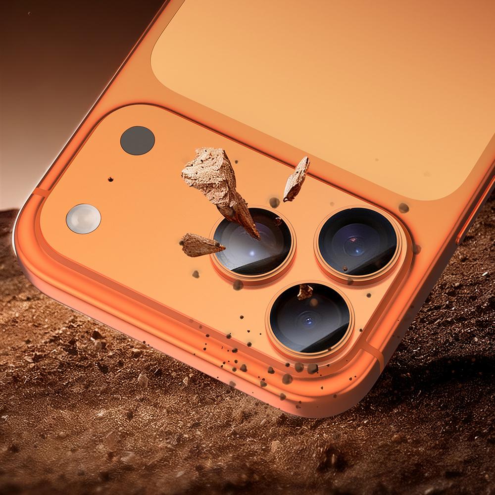 Aluminum Alloy Camera Lens Protector For IPhone 17 Pro  Max  9H Tempered Glass Cover Scratch  Drop