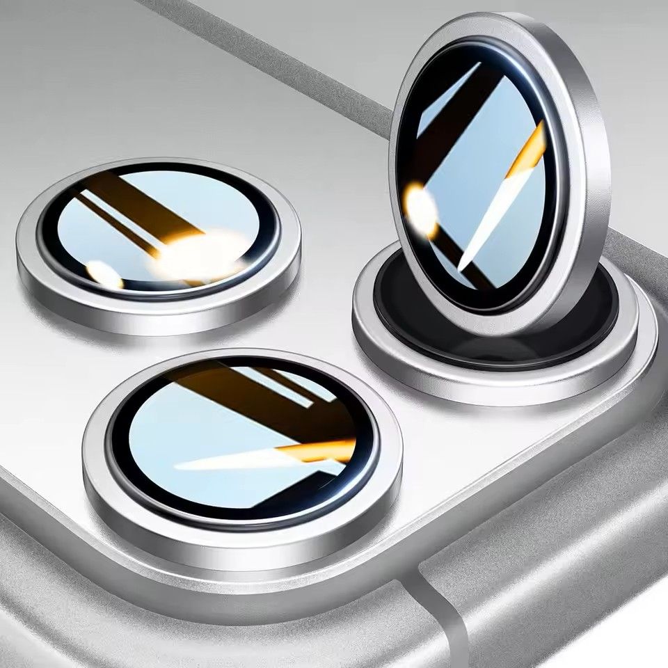 Aluminum Alloy Camera Lens Protector For IPhone 17 Pro  Max  9H Tempered Glass Cover Scratch  Drop