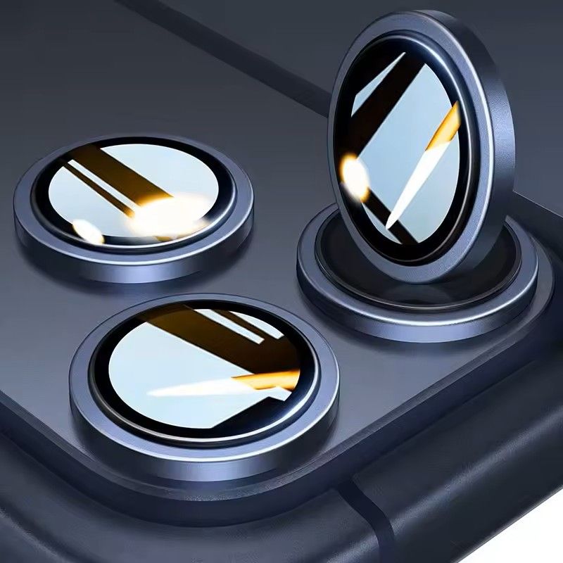 Aluminum Alloy Camera Lens Protector For IPhone 17 Pro  Max  9H Tempered Glass Cover Scratch  Drop