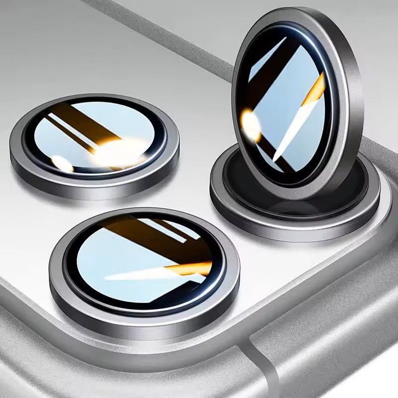 Aluminum Alloy Camera Lens Protector For IPhone 17 Pro  Max  9H Tempered Glass Cover Scratch  Drop