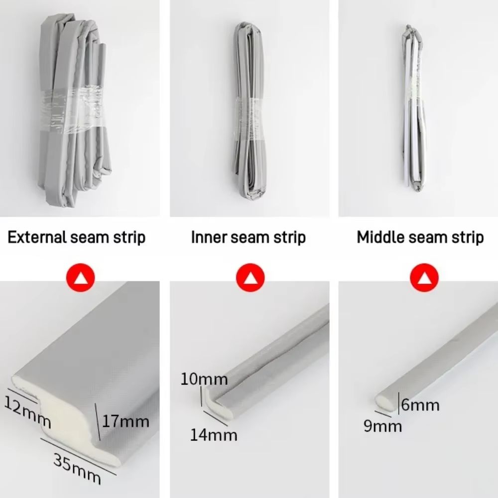 ZProfile Windproof  InsectProof Window Seal Strip For Sliding  Steel Frames 5