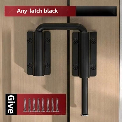 Durable Aluminum Alloy 90180 Adjustable AntiTheft Door Latch Lock 3