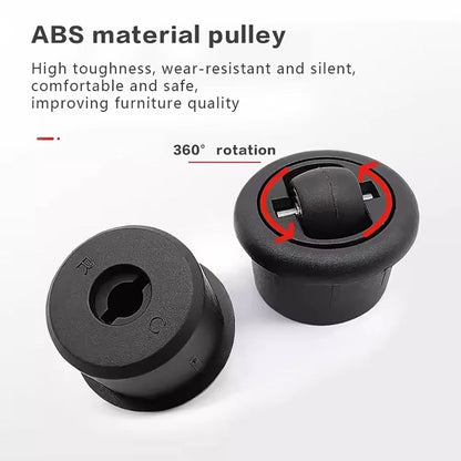 TurnMaster 90 Swivel BenchConnector Hardware Kit  Multifunctional FoldAway Table  Desk Mount System 4