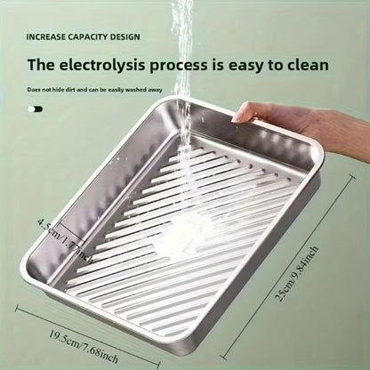 ProChef Stainless TriTray Set With Lids  NonStick Roasting  Baking System 1