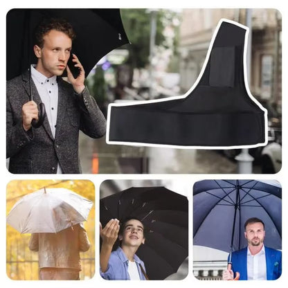 FreeHand Adjustable Umbrella Holder Strap  Wearable HandsFree Sun  Rain Shield 2