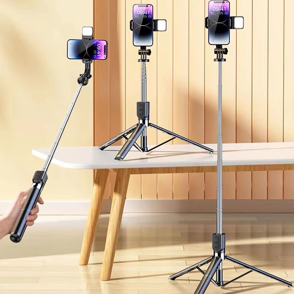 UltraExtendable 17 M Wireless Selfie Tripod  Foldable Stand For Action Cameras  Smartphones 2
