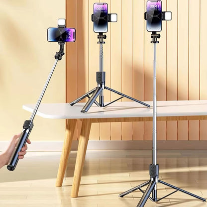 UltraExtendable 17 M Wireless Selfie Tripod  Foldable Stand For Action Cameras  Smartphones 2